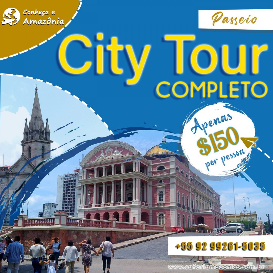 Leia mais sobre o artigo City Tour Completo – Conheça Manaus